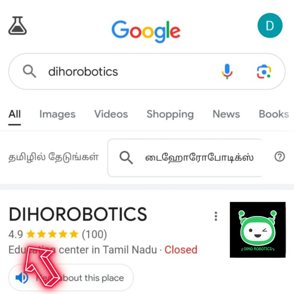dihorobotics google review of 4.9 out of 5